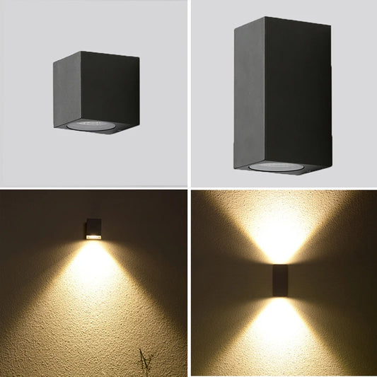 Modern Home LED Wall Light Outdoor Waterproof IP65 COB LED Porch Lights