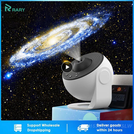 Galaxy Star Projector LED Night Light 360 Rotate Planetarium Lamp(1/2pcs)